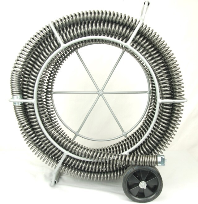 BLUEROCK ® 1-1/4" Sectional Drain Pipe Cleaning Snake fits RIDGID® K1500 62280