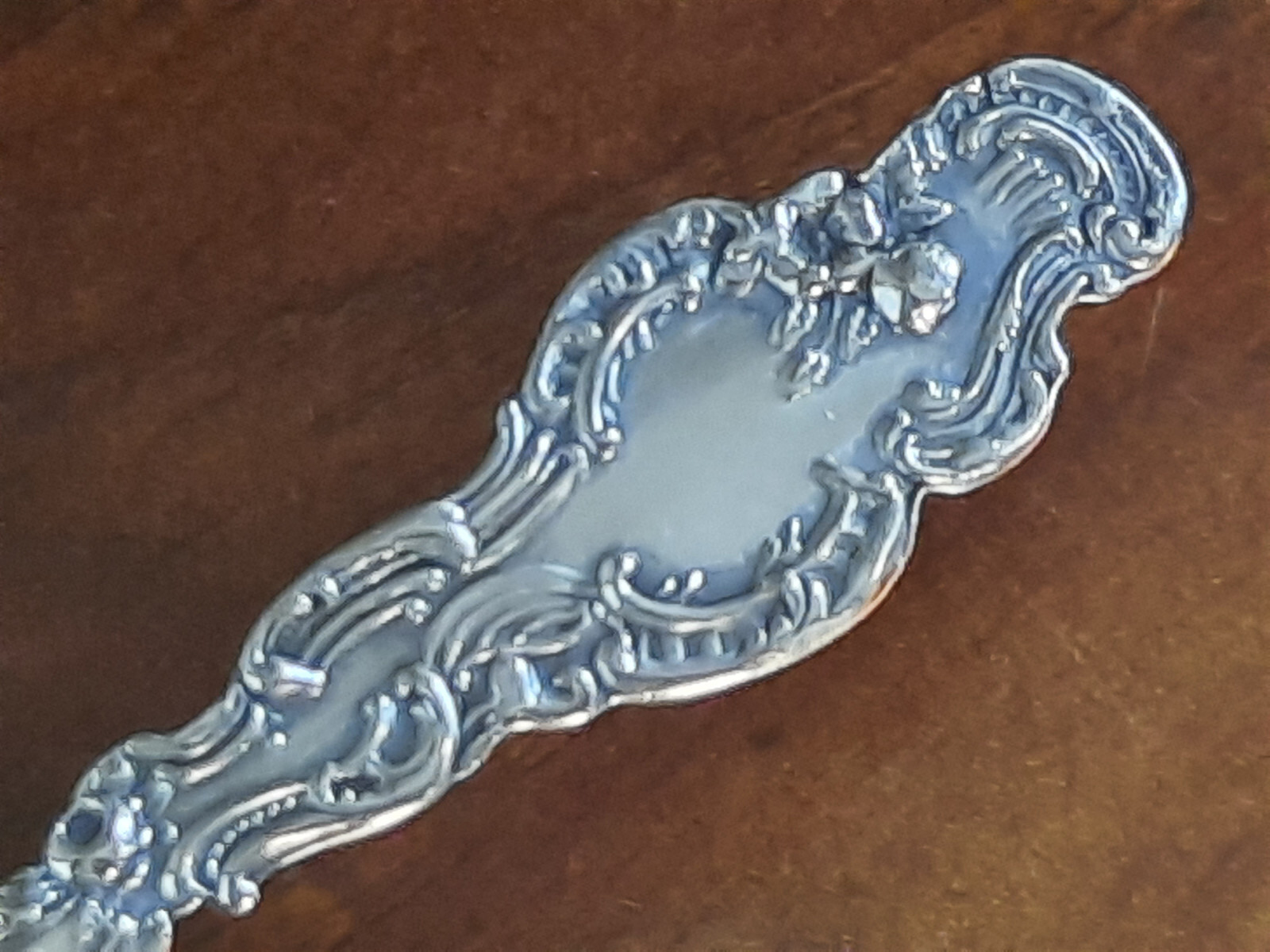 Sterling Silver Durgin Watteau Sword Letter Opener, No monogram