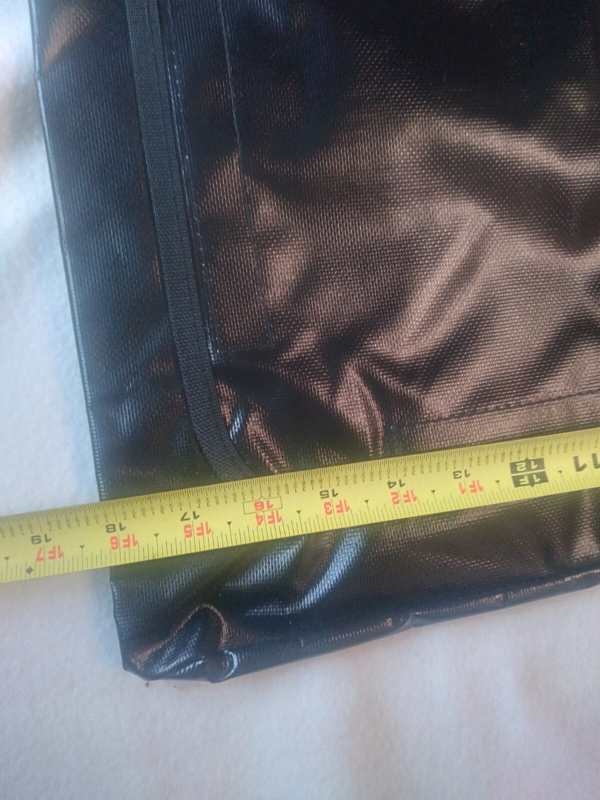 Rubbermaid 1889863 Collapsible Black X-Cart Cover – 4 bushel New