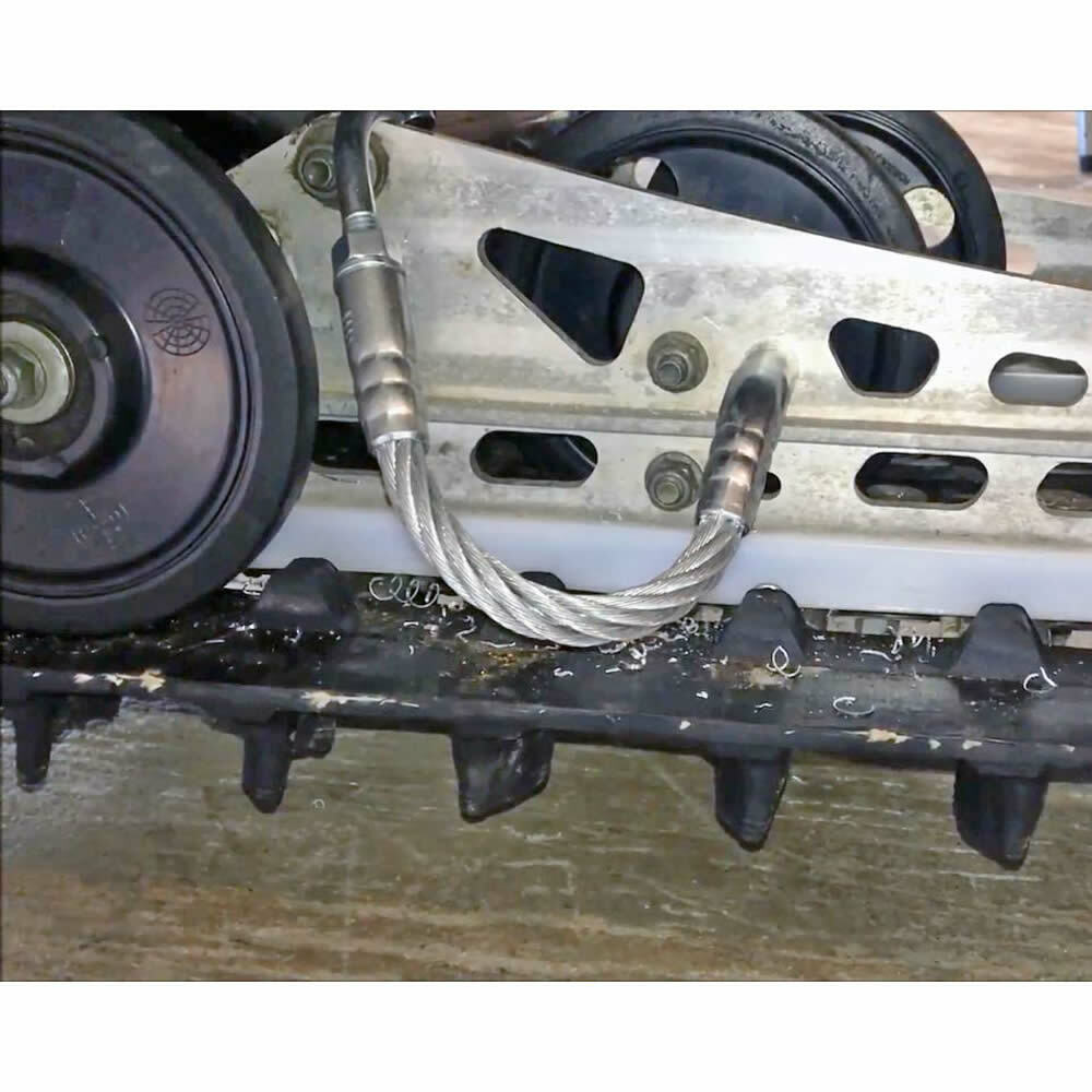 2X ICE SCRATCHERS WITH CARBIDE TIPS SNOWMOBILE REVERSE COMPATIBLE SNOW