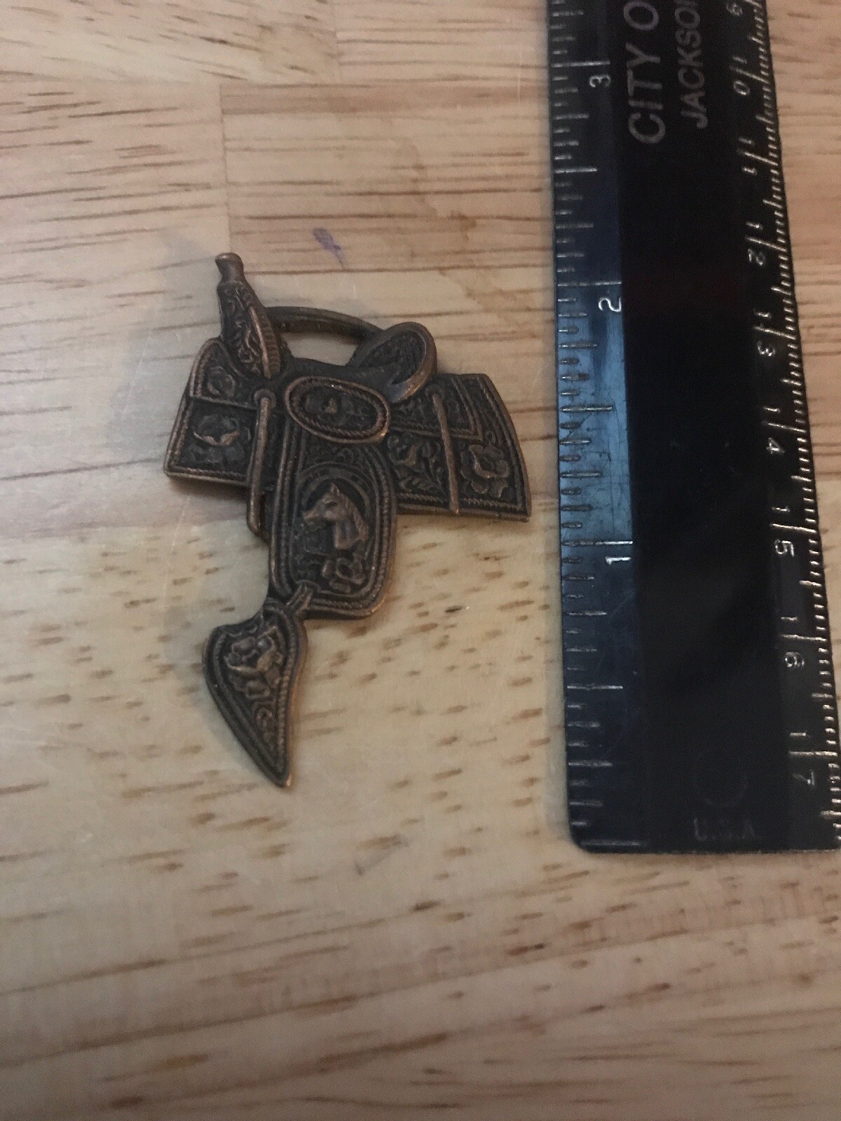 Saddle Watch FOB Western Cowboy Ranch Metal Cowpoke Elko Nevada Horse Equine