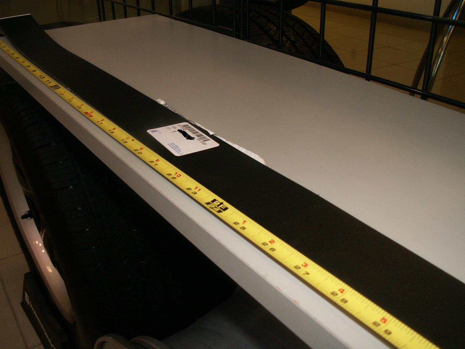 genuine GM gas tank strap insulators pads silencer anti squeak foam