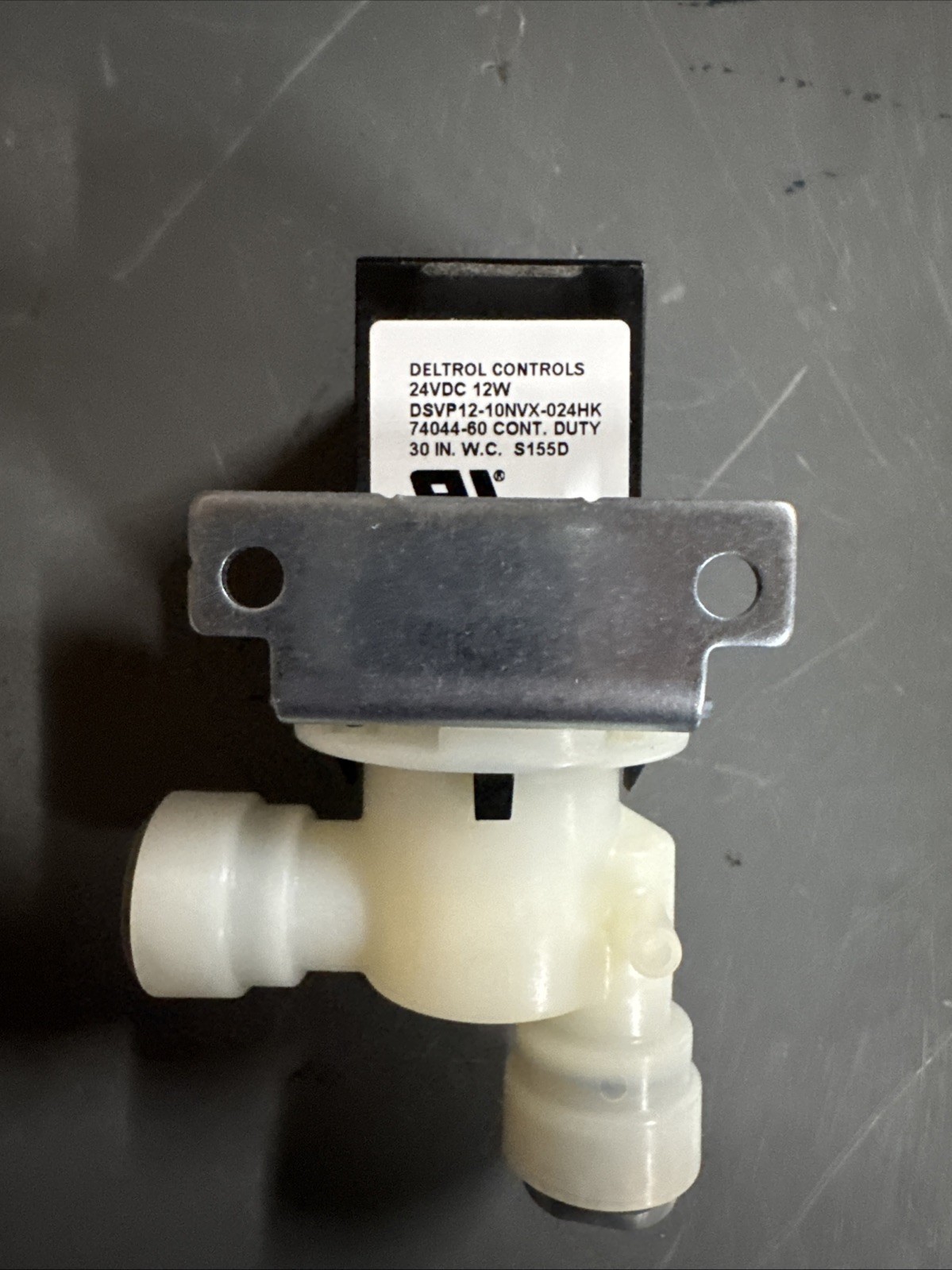 TENNANT COMPANY PARTS DSVP12-10NVX-024HK 24 Volt Water Solenoid Valve 24V 04