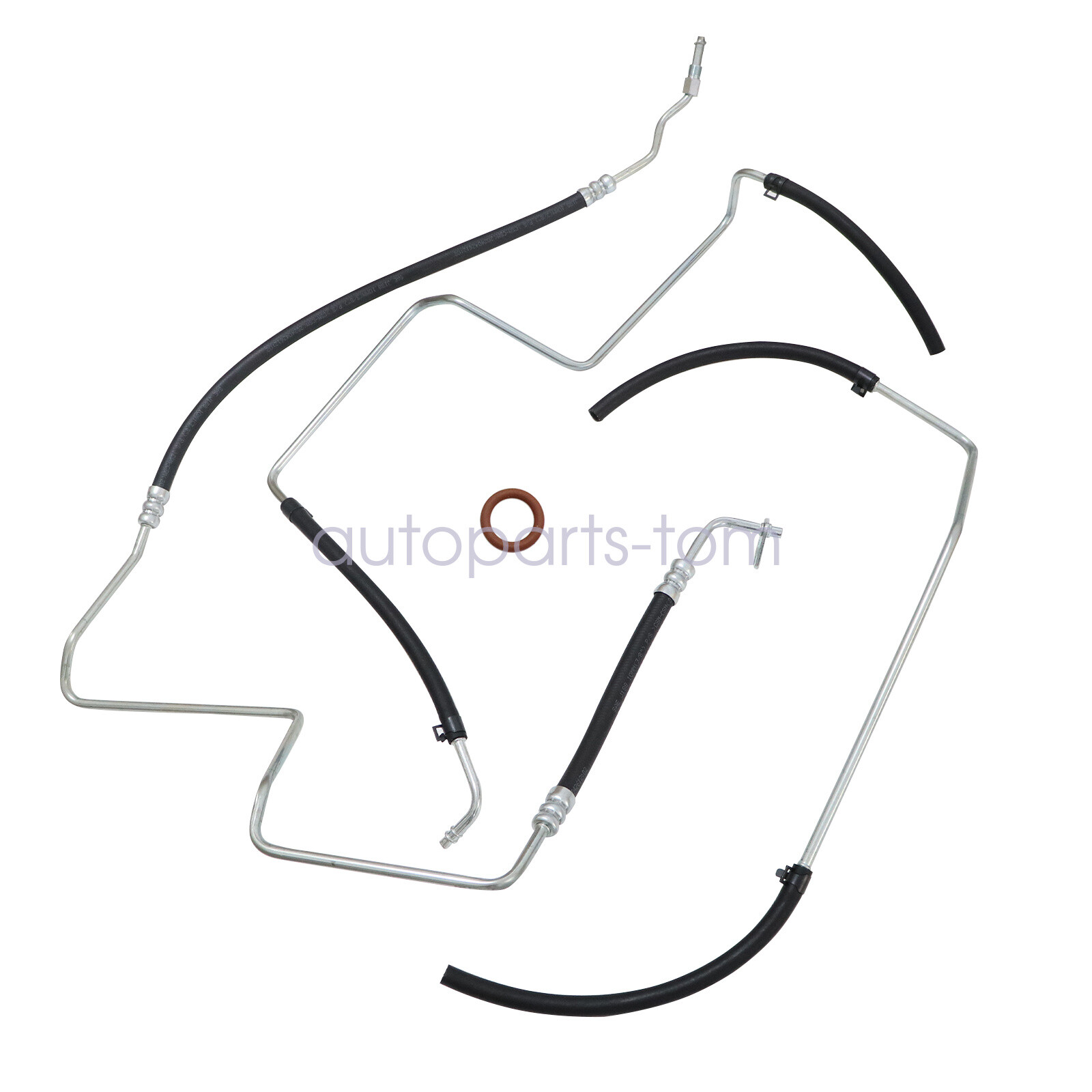 Set of 3 Power Steering Hose For 02-09 Chevy Chevrolet Trailblazer Envoy EXT GMC