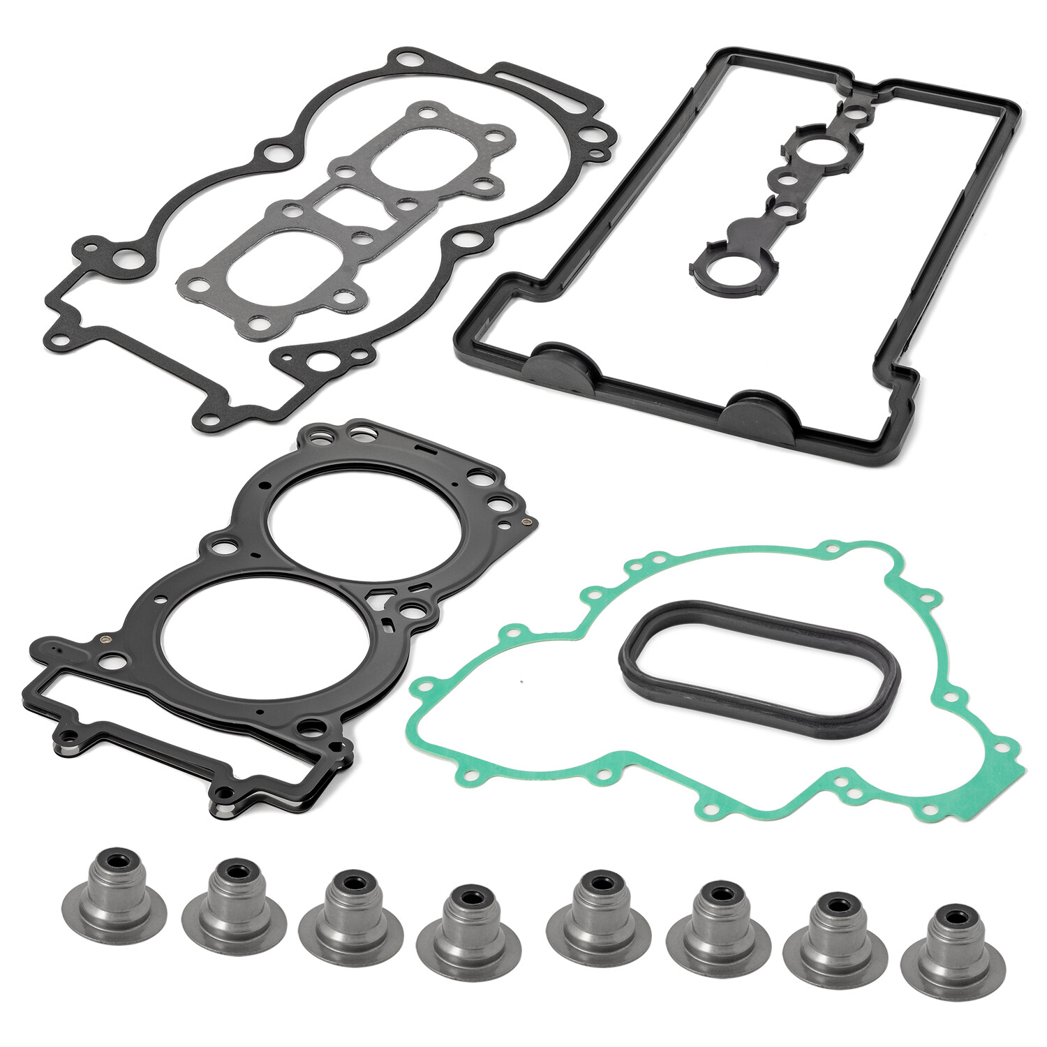 Complete Engine Gasket Rebuild Kit w/ Seal for 2017-21 Polaris RZR Turbo XP 4 S