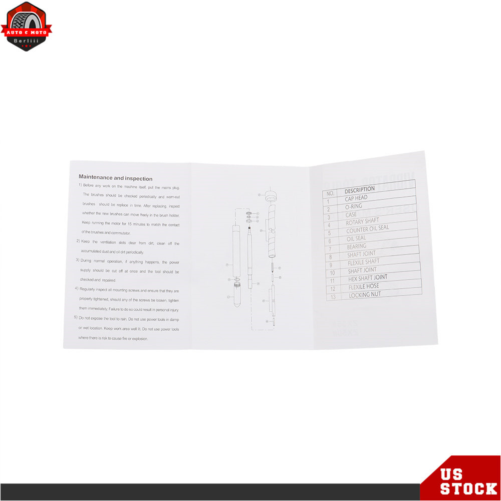 Concrete Vibrator Concrete Vibrabrater 1300W with 6.6 FT Copper Shaft 110V