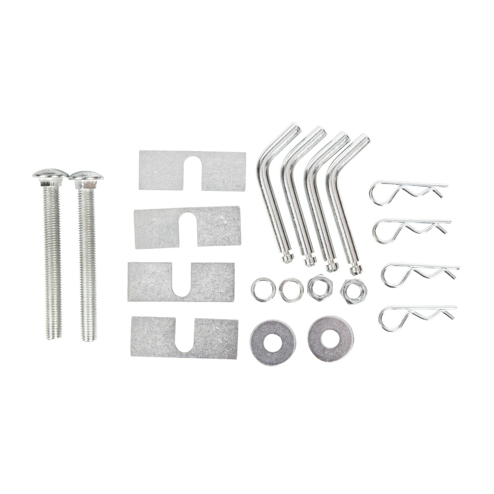 31368 5th Wheel Rail Gooseneck Trailer Bent Plate Ball Hitch 25,000lb Free Ship