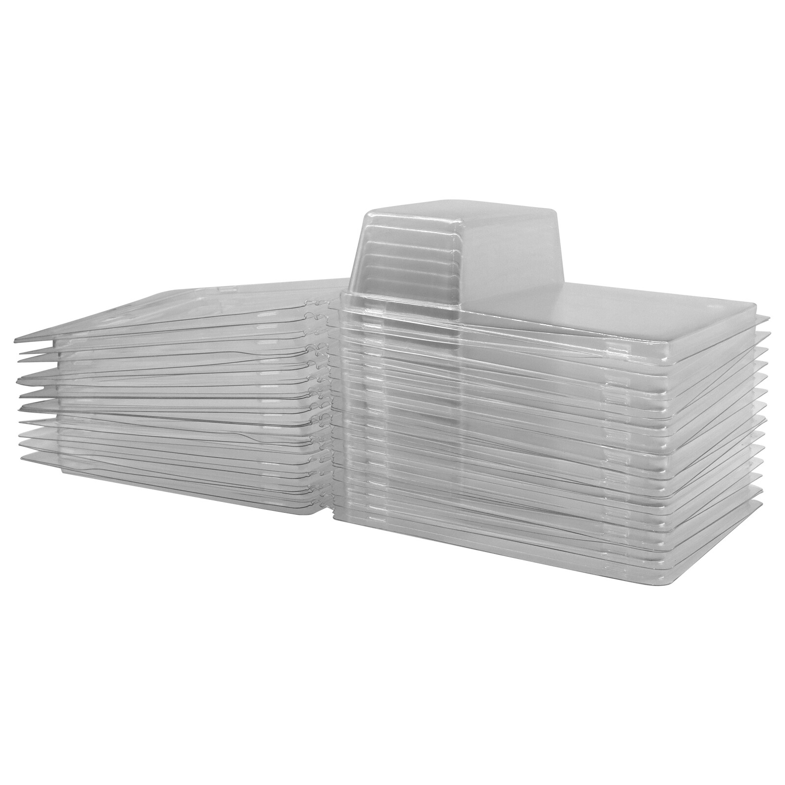 5 Pack Clear Protector Case Plastic Display For Hot Wheels & Matchbox Basic Car