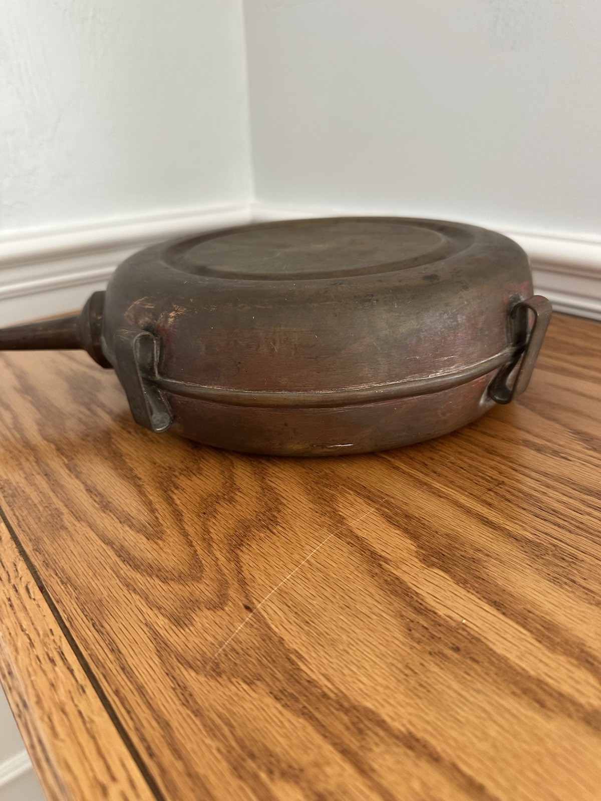 Antique U.S. Civil War Signal Corps Copper Canteen