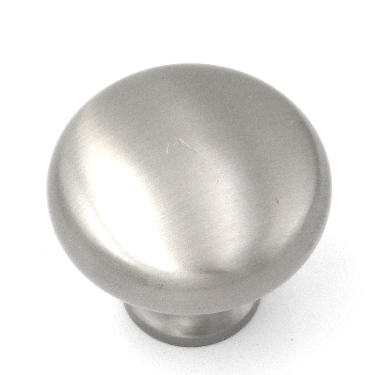 BK13-15 Satin Nickel Solid Brass 1 1/4" Mushroom Cabinet Knobs Pulls Keeler