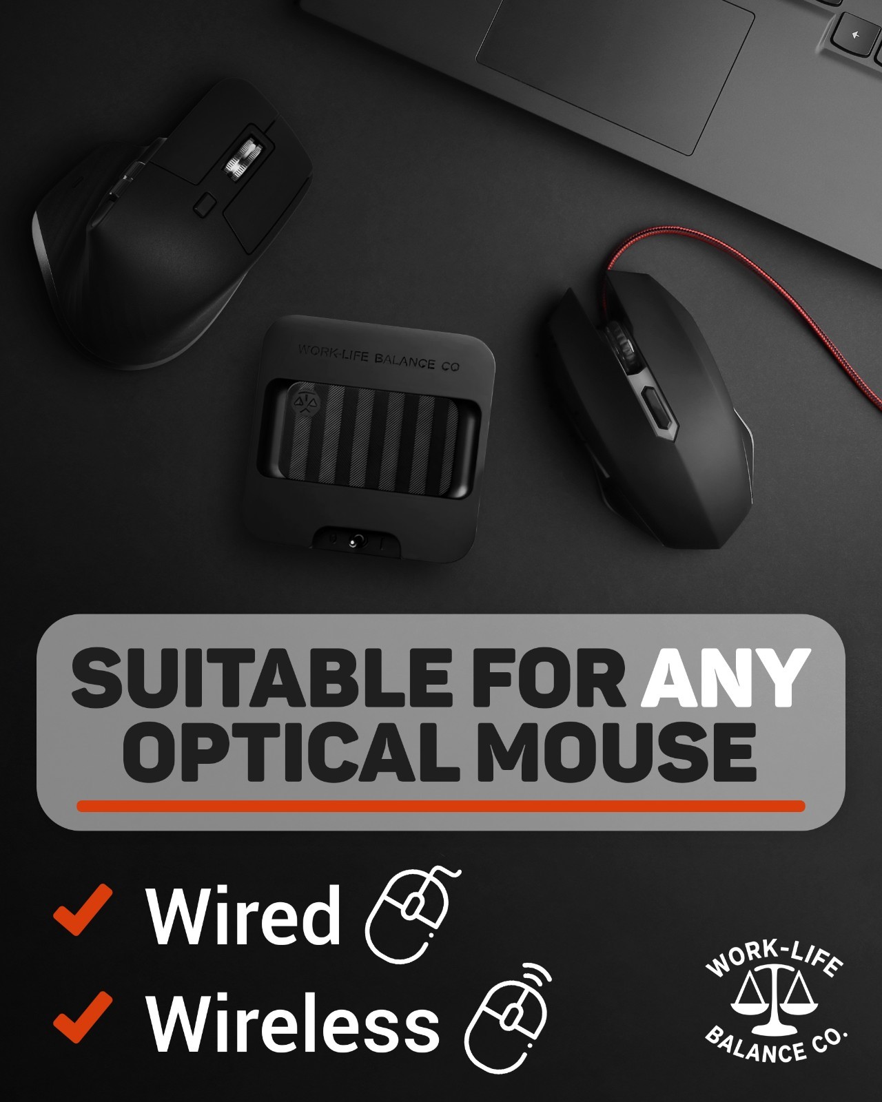 Mechanical Mouse Jiggler, Undetectable Device, Cordless Mouse Mover, Randomized