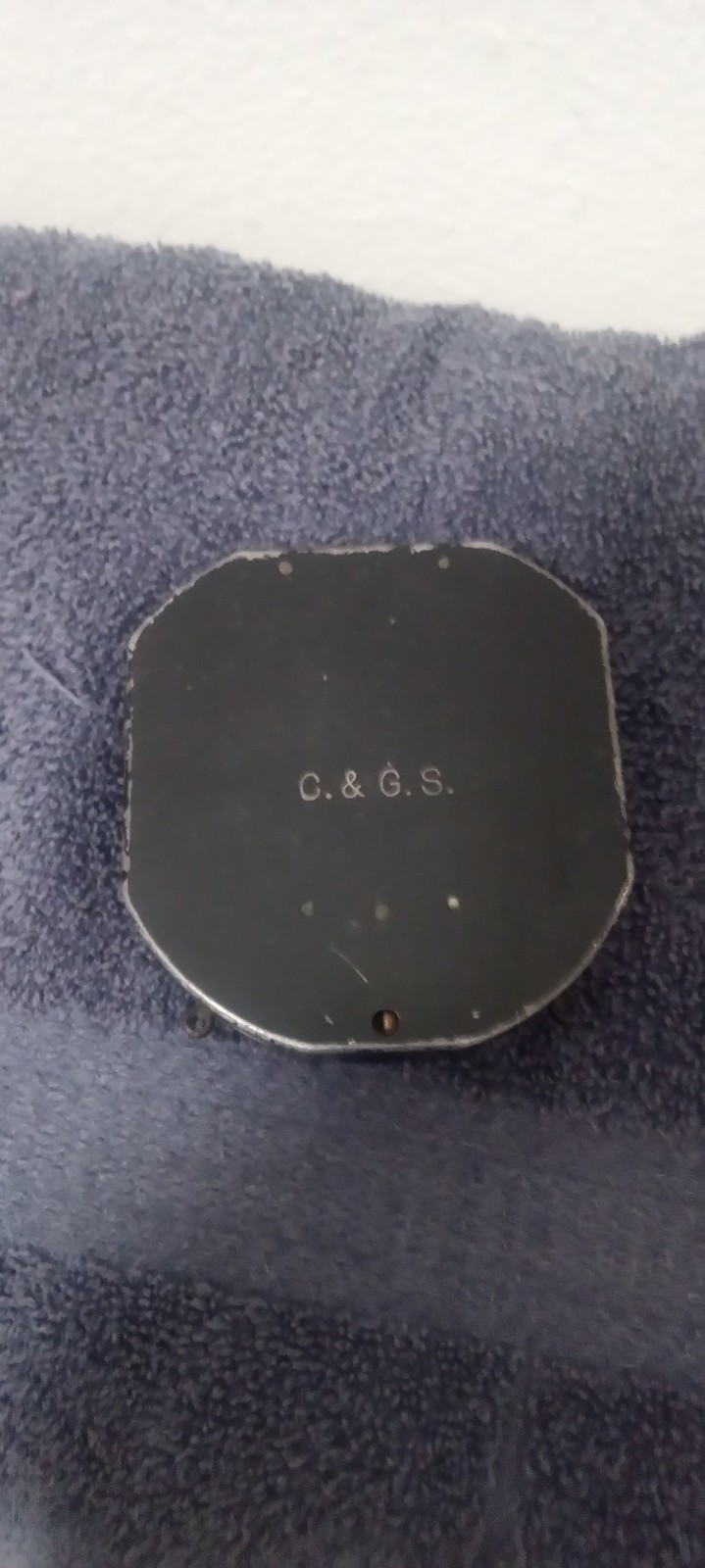 Vintage Dietzgen Surveying Compass Coast & Geodetic Survey With Leather Case