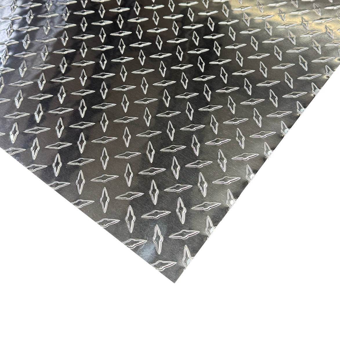 24" x 96" Aluminum Diamond Plate .025" (1/40") Thick Sheet Trailer, RV, Garages