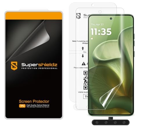 (2 Pack) Designed for Motorola Edge 2025 Screen Protector, High Definition