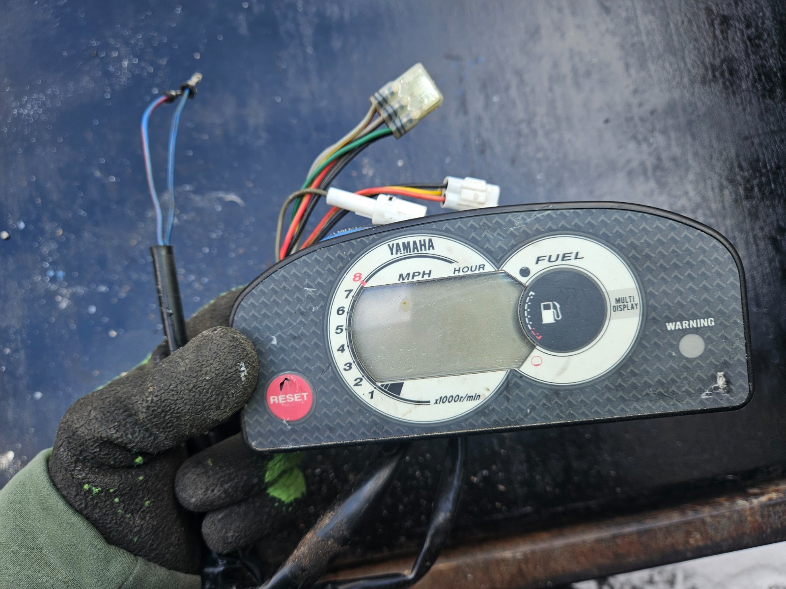 Yamaha jet ski GP1200R GP 1200 GAUGE GAGE LCD DISPLAY ONLY 35.6 HOURS