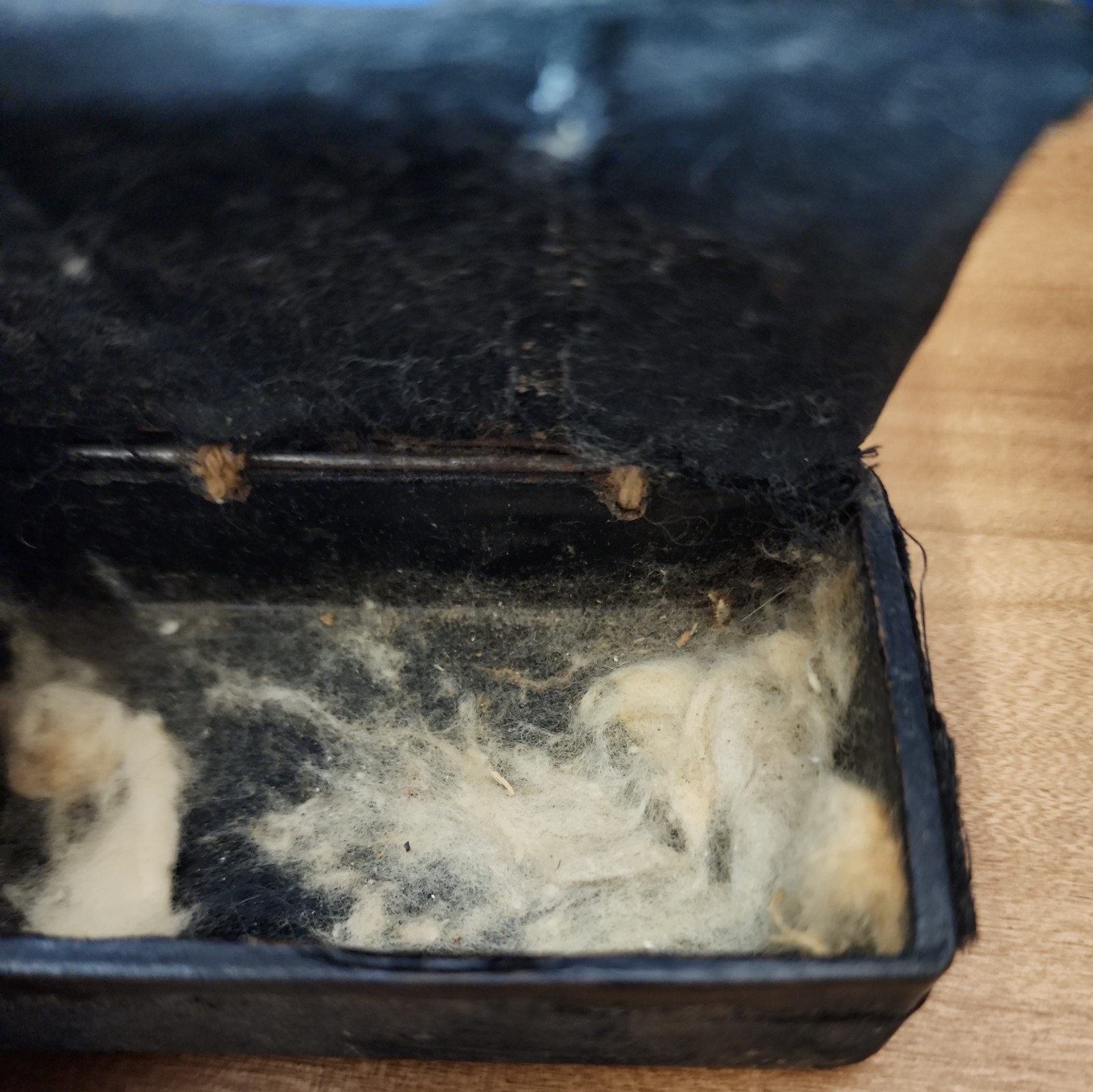 Antique Civil War Era Steel Lancet Blood Letting Fleam Surgical Tool in Case