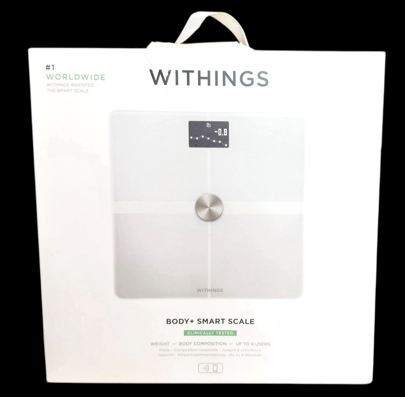 Withings Body+ Smart Scale WiFi Bluetooth Body Composition BMI Fat Muscle – LN