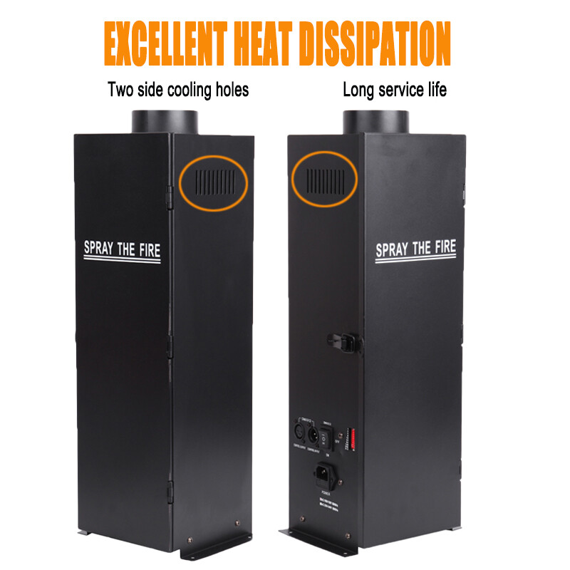 4PCS 200W Fire Machine Stage Effect Dmx Flame Thrower Flame Projector DJ Party