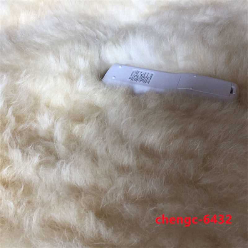 IN US 100% Genuine Sheepskin Fluffy Fur Rug 60*120CM Windward Natural Soft Mat