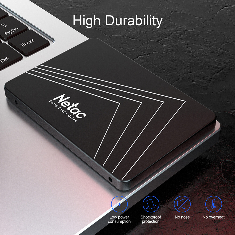 Netac 1TB 512GB 256GB Internal SSD 2.5inch SATA Solid State Drive lot PC Laptop