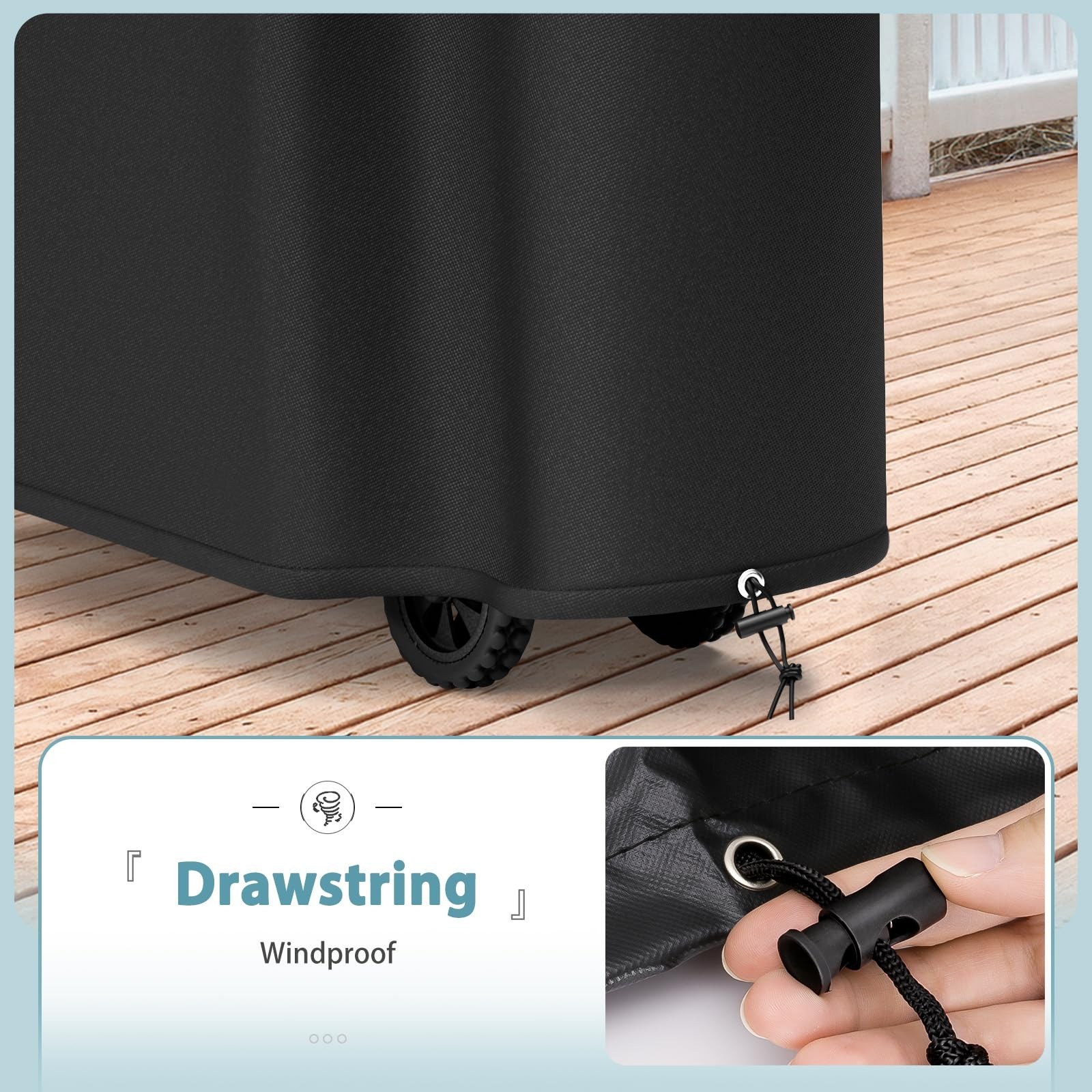 For Traeger Pro Series 575/22 Upgraded Grill Cover, Waterproof Heavy Duty US