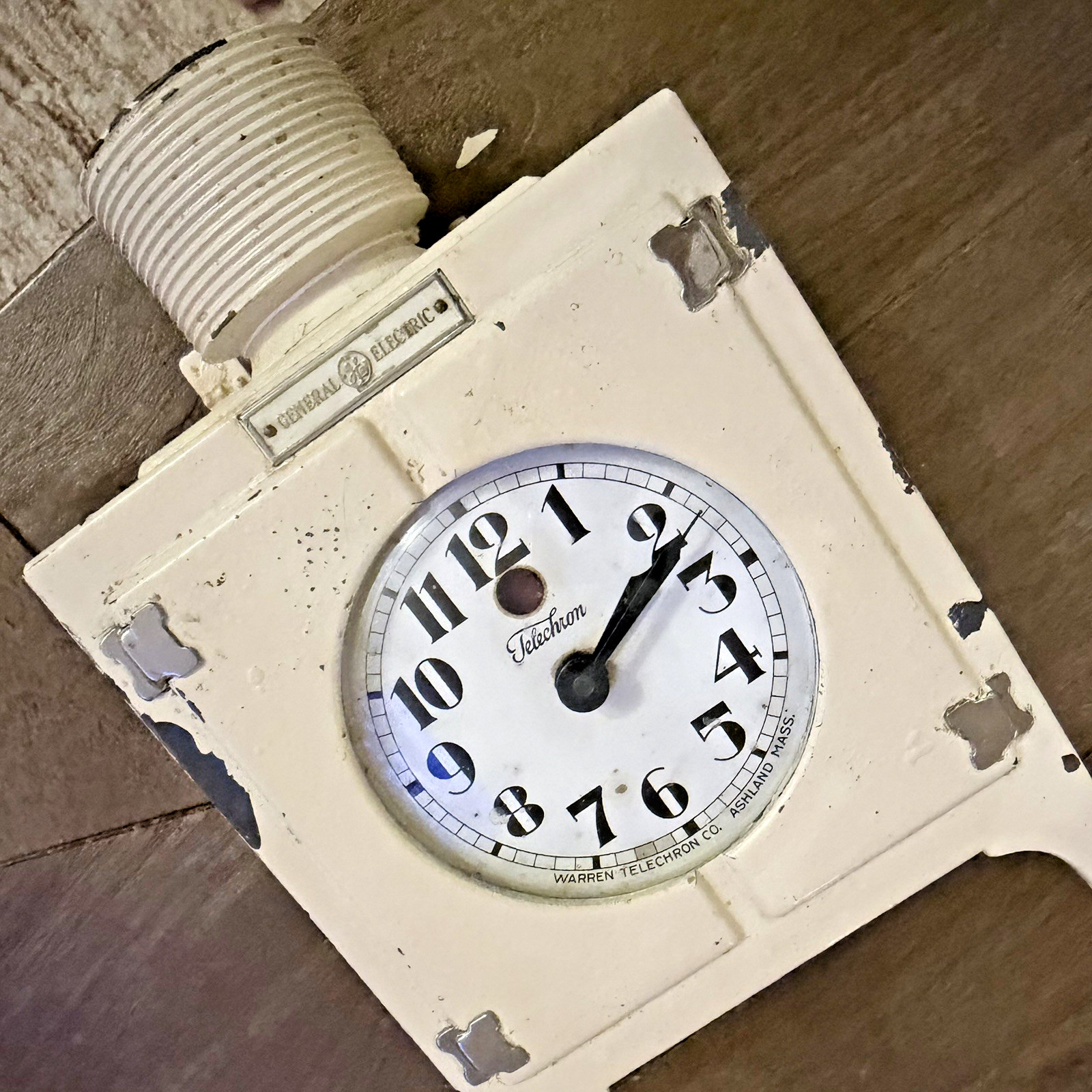 Vintage Telechron General Electric Rare Refrigerator Clock