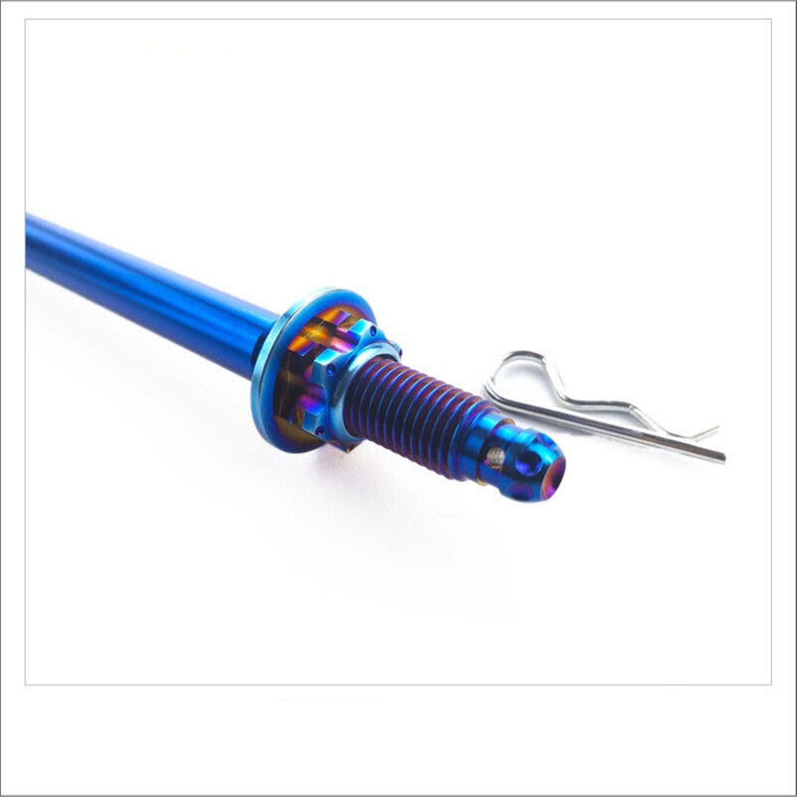 M10 M12 M14 Titanium Motorcycle Bike Front Wheel Axle Set 240/260/280/300/330mm