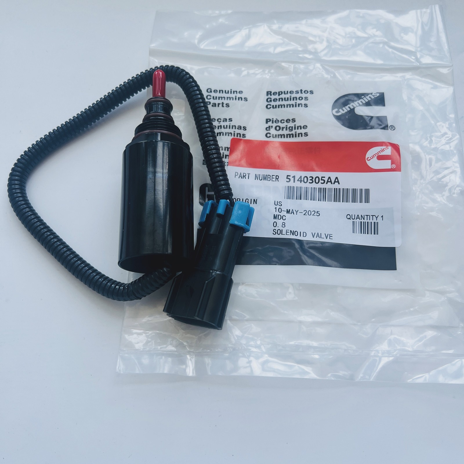 OEM Turbo Wastegate Control Solenoid For 04-09 Cummins 2500 3500 5.9 5140305AA