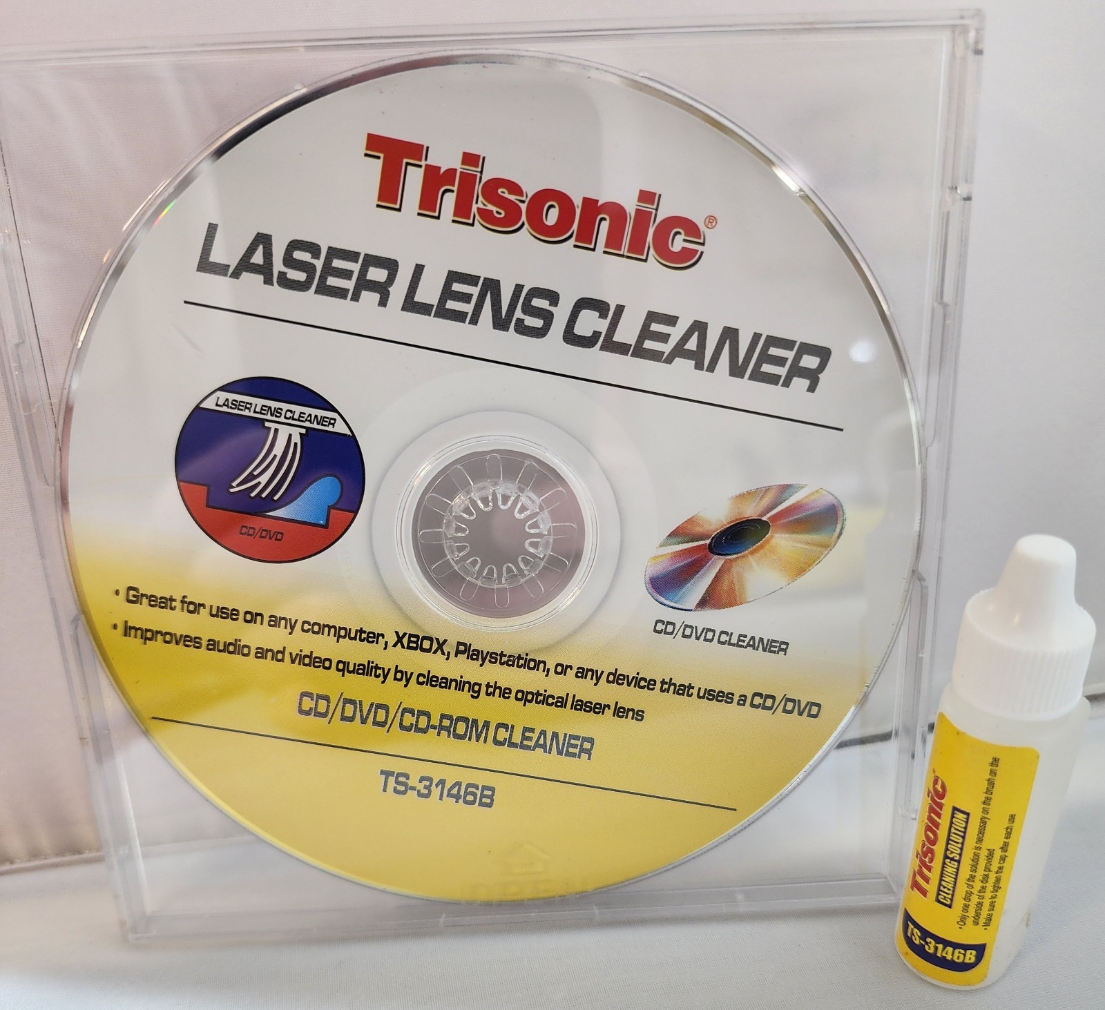 Blu-Ray Player Laser Lens Cleaner Cleaning