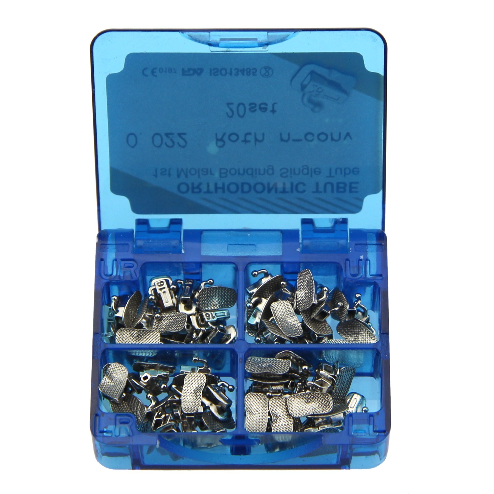 tubos de ortodoncia Dental Orthodontic Buccal Tube 1st 2nd Molar MBT Roth 022