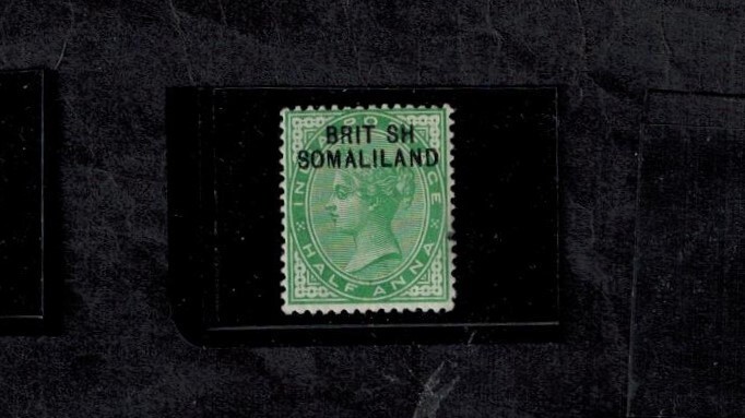 Somaliland Protectorate 1904 SG 01a 1/2a Yellow Green BRIT SH OVPT Mint GEM