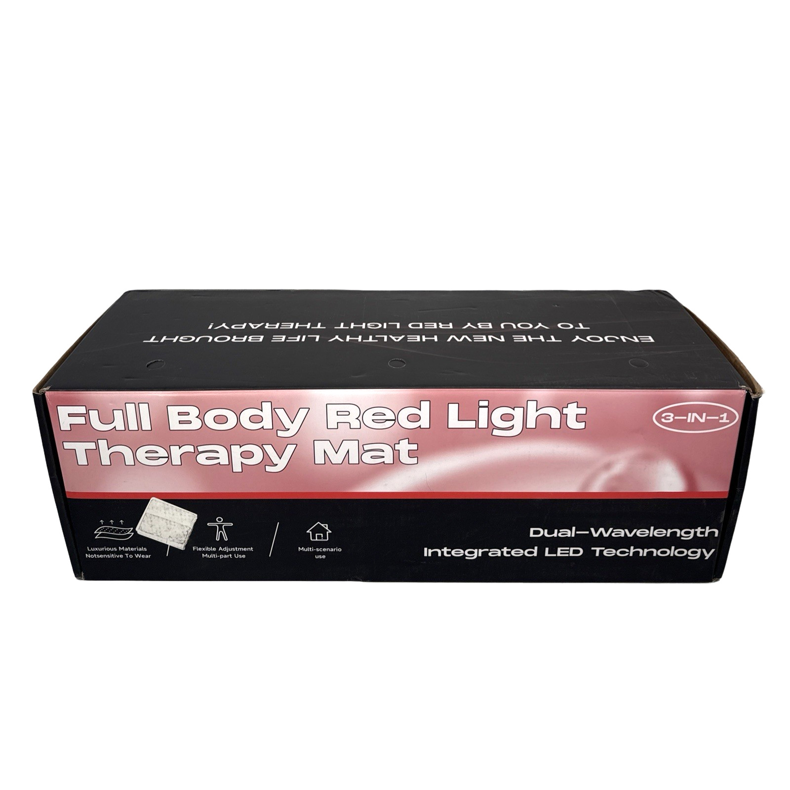 2025 Adracy 2570 LEDs TPU Red Light, Full Body Therapy Mat 73" x 33"
