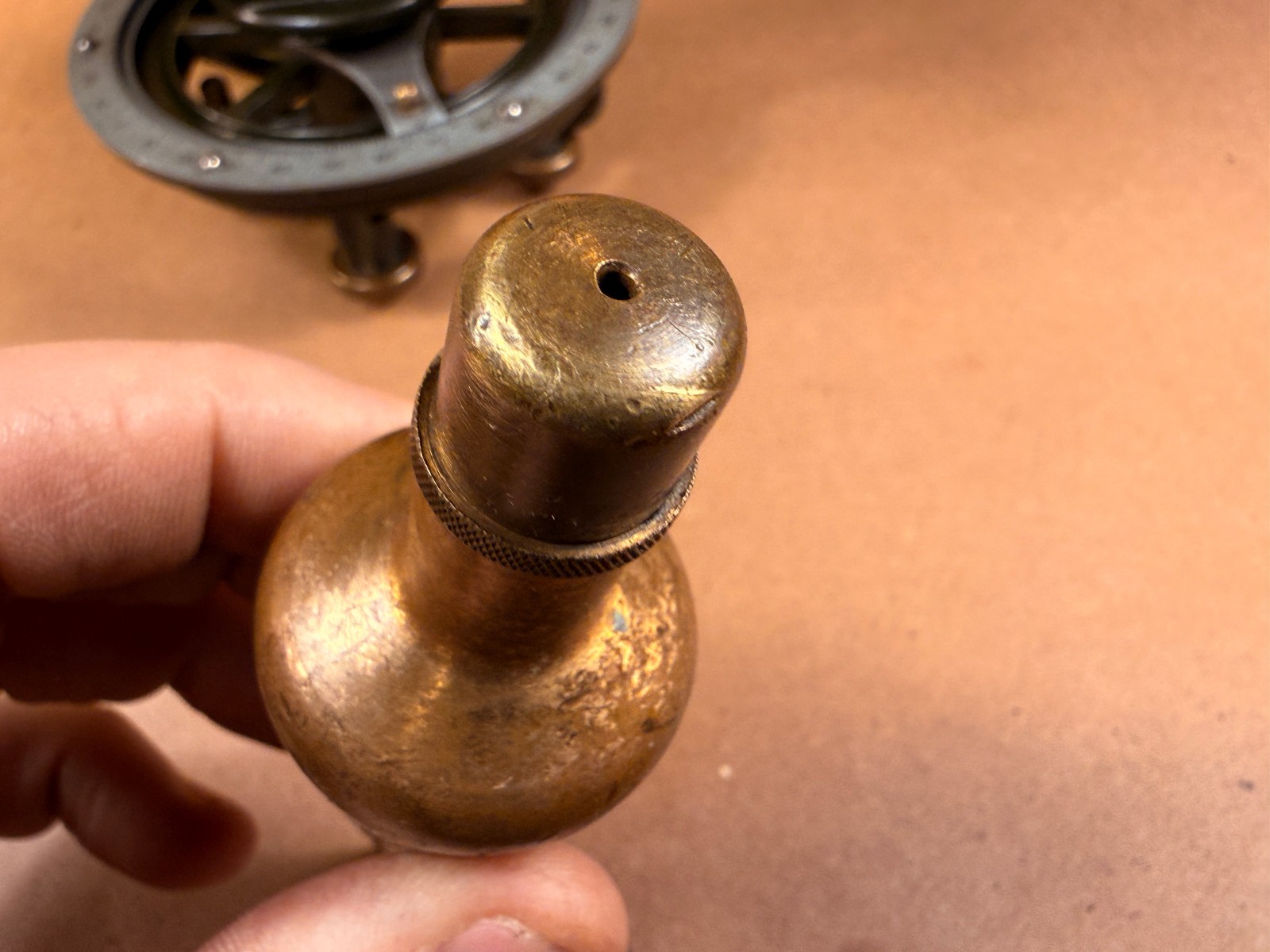 Vintage Brass Model 304.1 Sears Craftsman Farm Level Transit Surveyor w/ Case