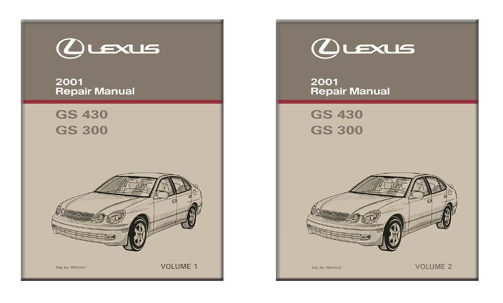 2001 Lexus GS 430 GS 300 Shop Service Repair Manual Book
