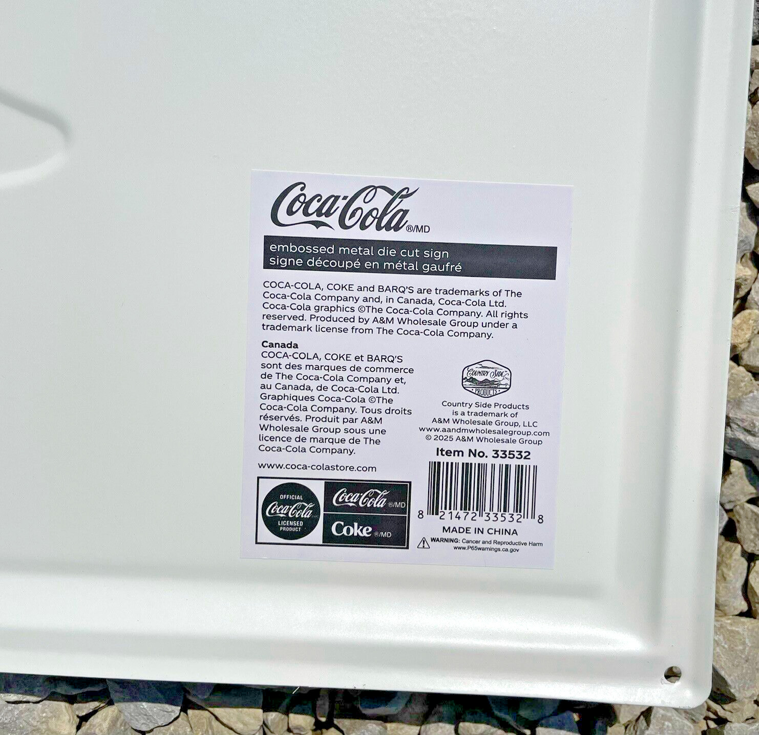 Barq's Root Beer - 36in X 17in Metal Sign - NEW Vintage Look Coca-Cola / Coke