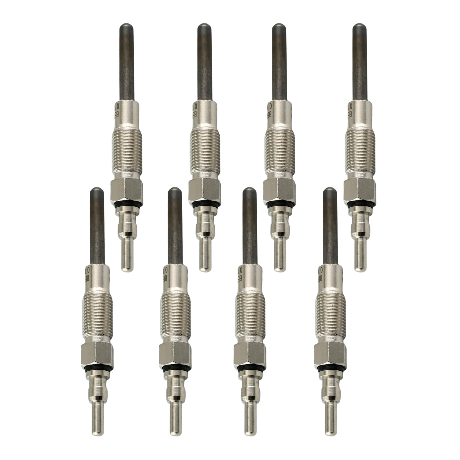 Set of 8 Motorcraft ZD-9 Glow Plugs for 7.3L IDI Ford, F250 F350 F59 Diesel ZD9