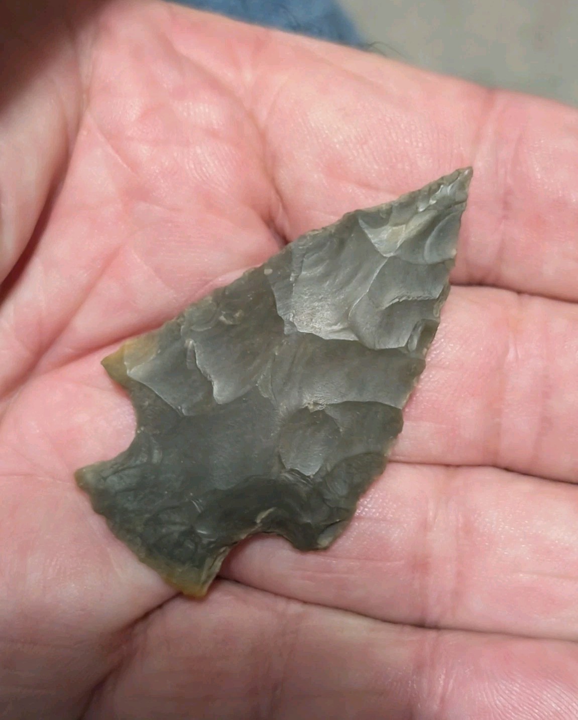 Awesome McIntire, 2 3/16", North Central Alabama, Bangor, Authentic Arrowhead