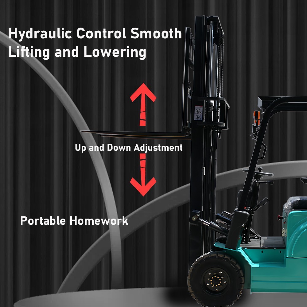 4400lbs Side Shift Electric Forklift with Lead-Acid Battery Forklift USA Stock