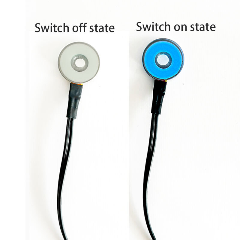 Detroit Become Human Cosplay Connor Temple LED Light Kara Circle Head Glow Props