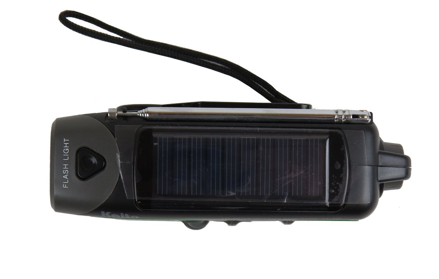 Used Kaito KA350 Solar Crank AM FM Shortwave Weather Radio with Alert