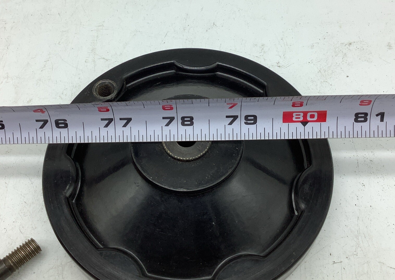 Hand Wheel Plastic, 124mm/4 7/8” Dia. , 8mm/5/16” Hole, 8mm Handle(1842-D1)