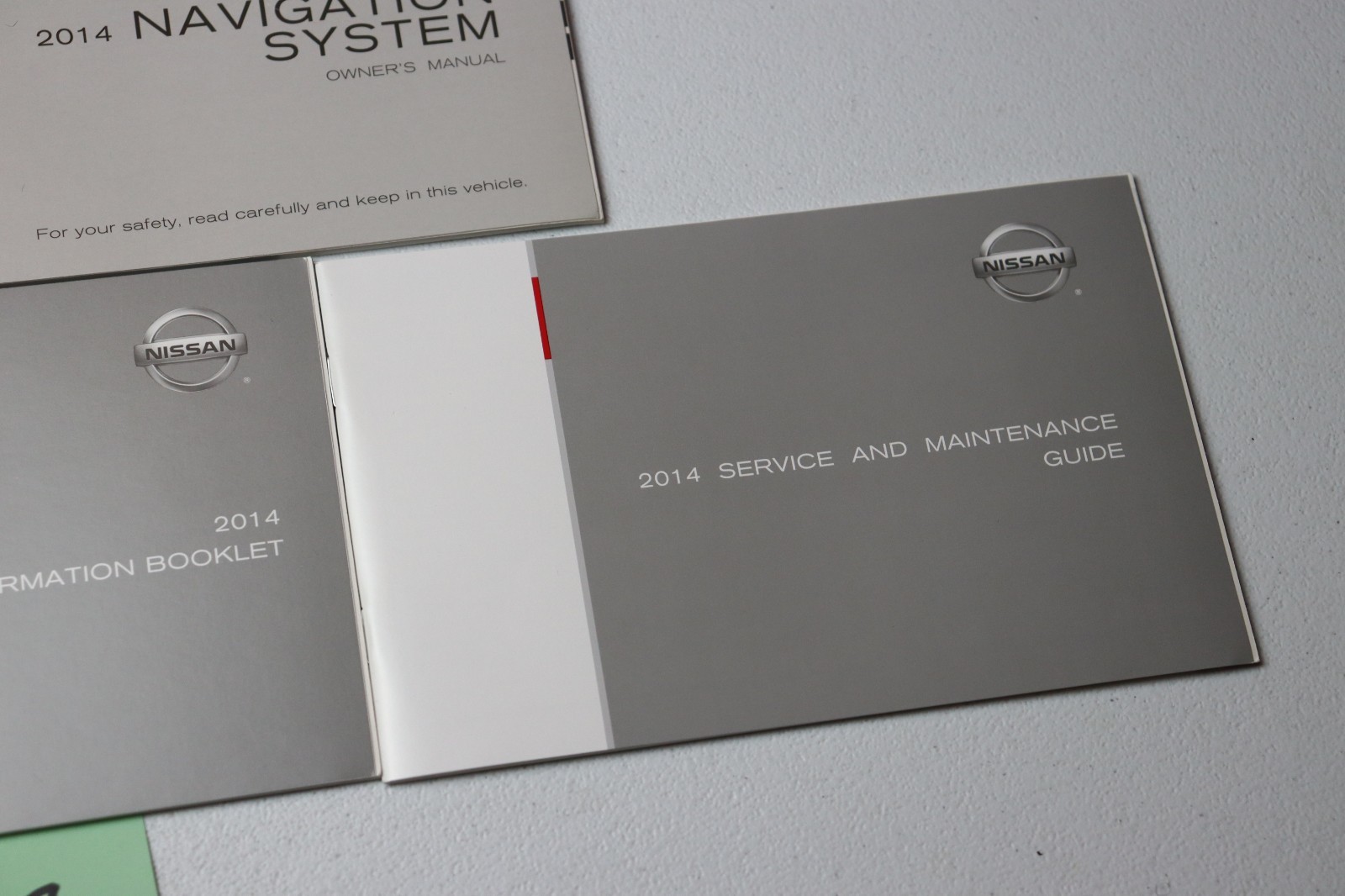 2014 Nissan Altima Sedan Owners Manual W/ Navigation OEM Factory Set