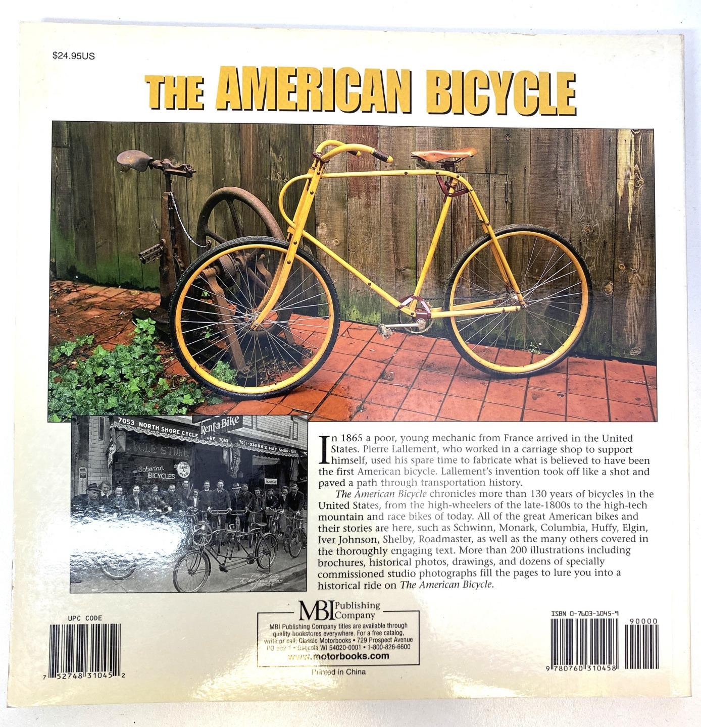 The American Bicycle Book Jay Pridmore and James Hurd antique vintage bike