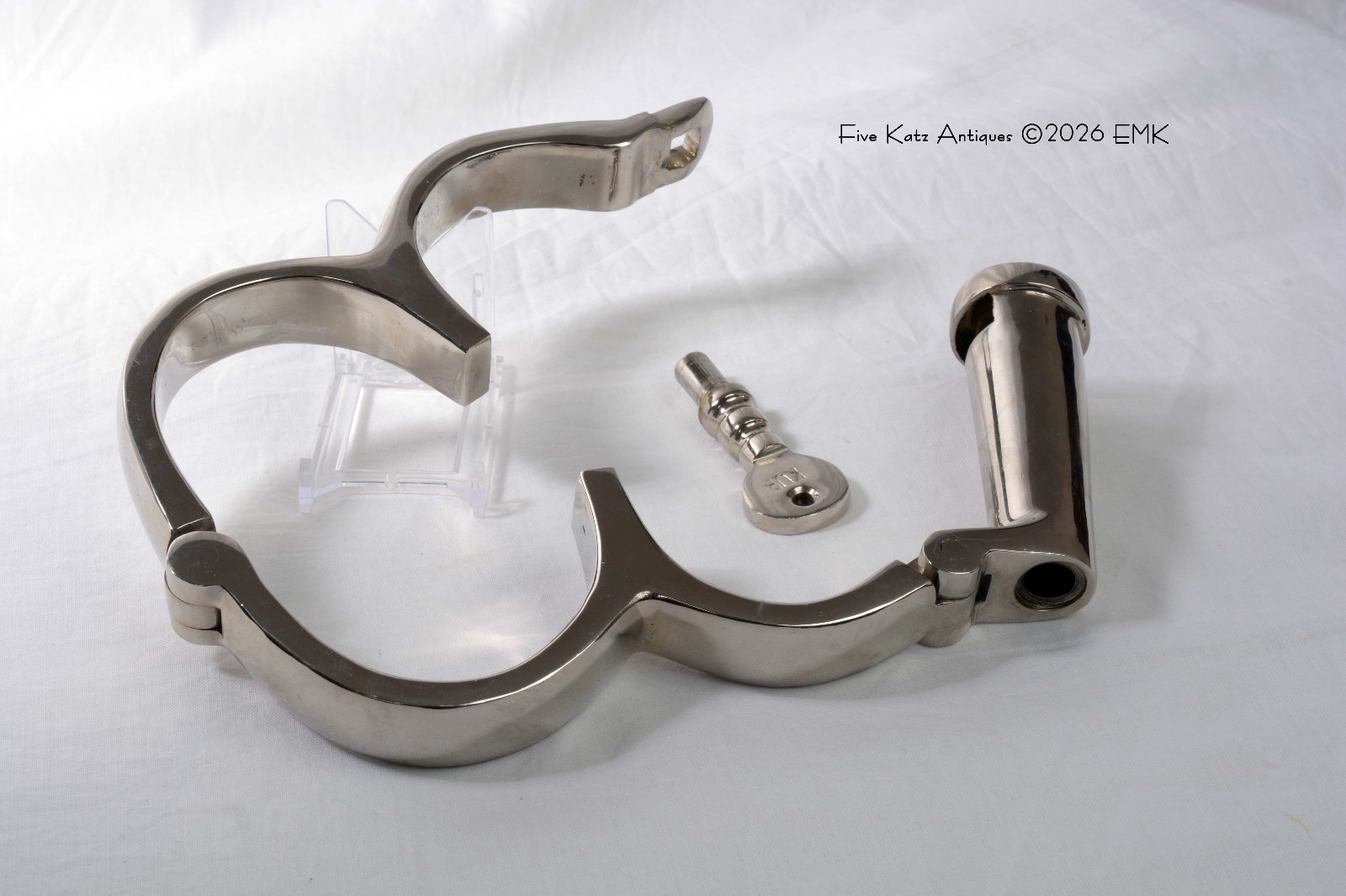 Single Lock "KUB" Ankle/leg Restraints - Role Play - Bondage - New Old Stock