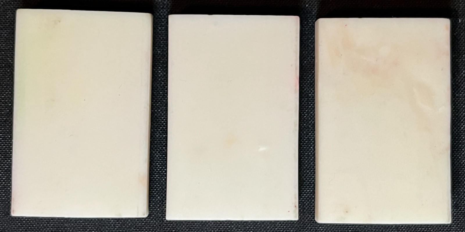 Lot of Three Vintage 1983 Kellogg's Rice Krispies "Snap / Crackle /Pop!" Erasers