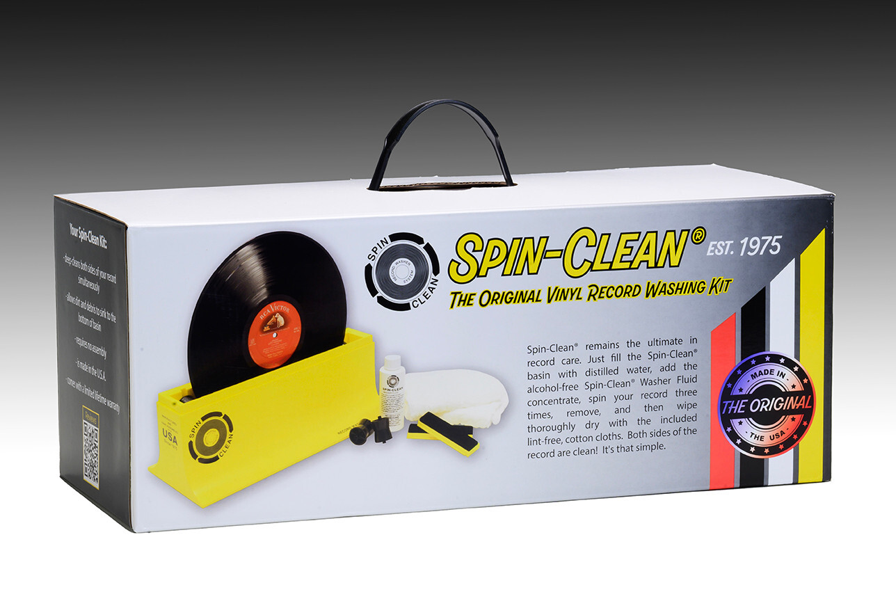 Spin-Clean® Record Washer Complete Kit-New And Improved