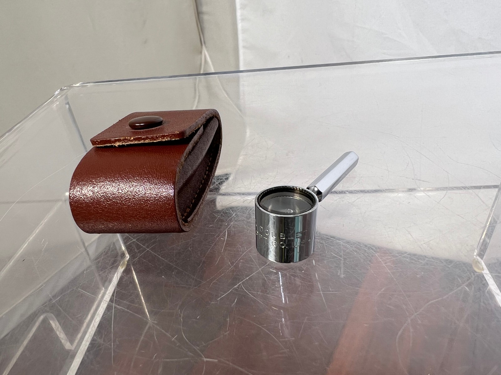 Vintage Bausch & Lomb 14X B & L Doublet Magnifier Made In USA RARE HTF