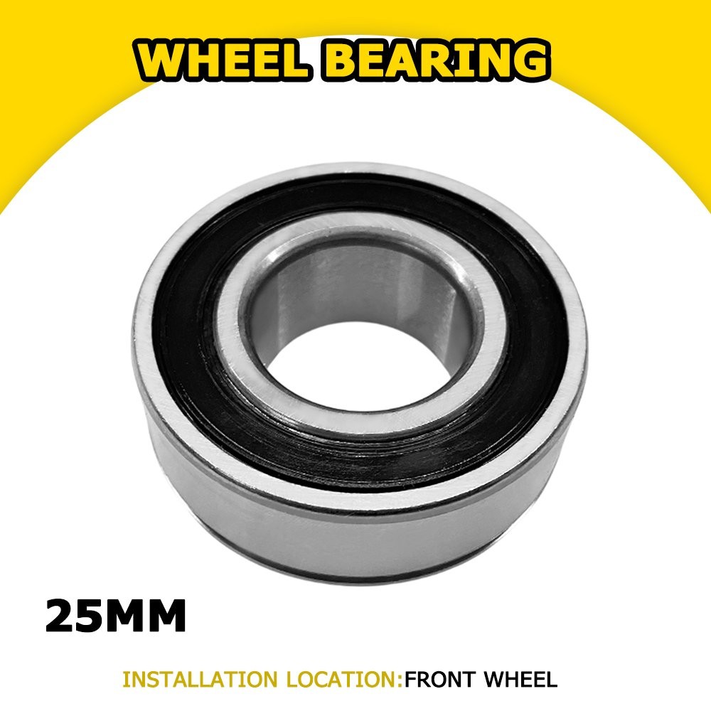 25mm ID Front Wheel Bearing Replace 1Kit For Harley 21" Wheels ABS Compatible US