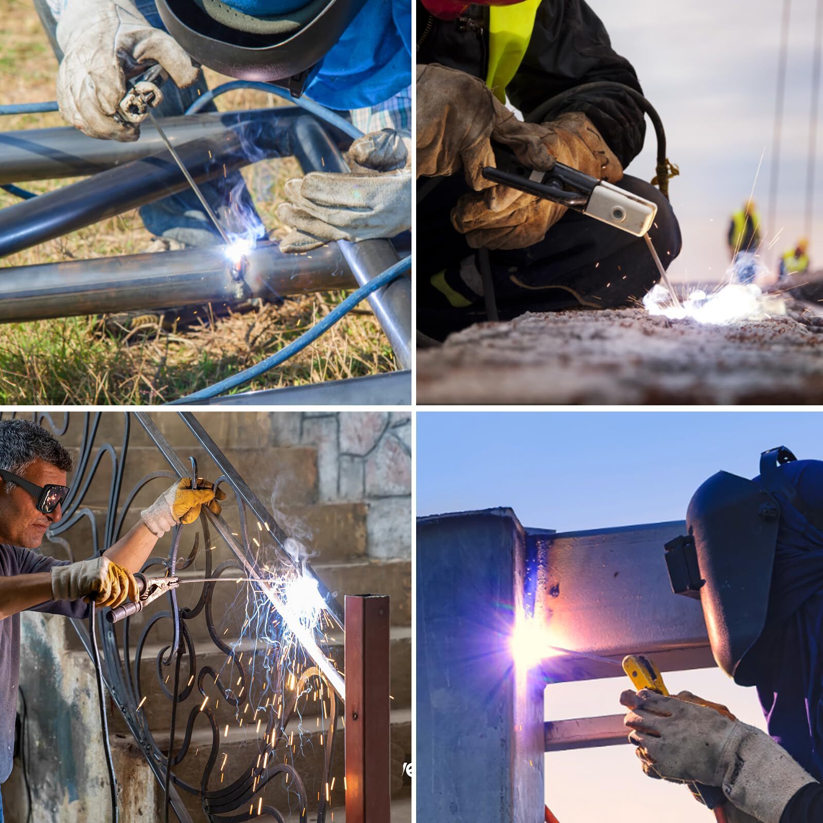 3/32" J422 Carbon Steel Welding Rods, Stick Electrodes for All Position, 1LB Pac