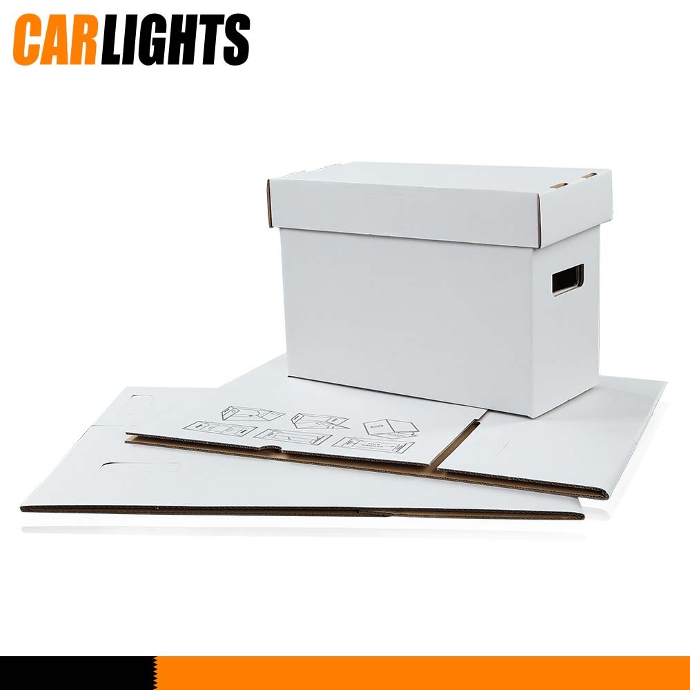 10 Pcs Comic Books Storage Boxes Short Holds 200-225 Stackable Durable Archive